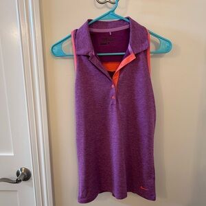 Nike Golf Purple Racerback Tank